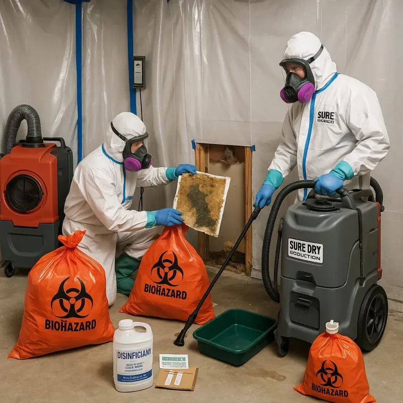 Contaminated Water Handling Protocols process in Germantown, IL