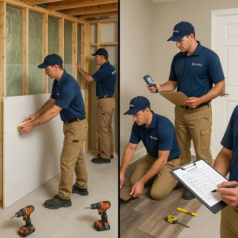 Repairs and Reconstruction process in Germantown, IL